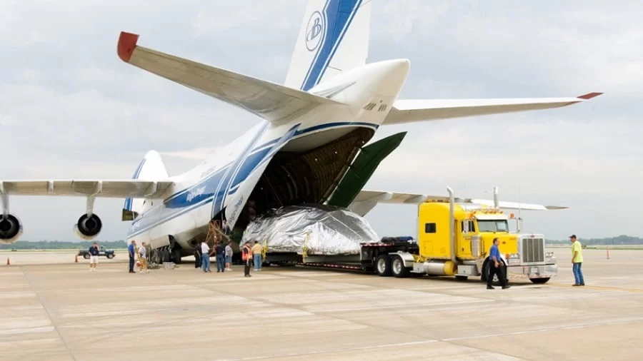 حمل هوایی از چین به دبی